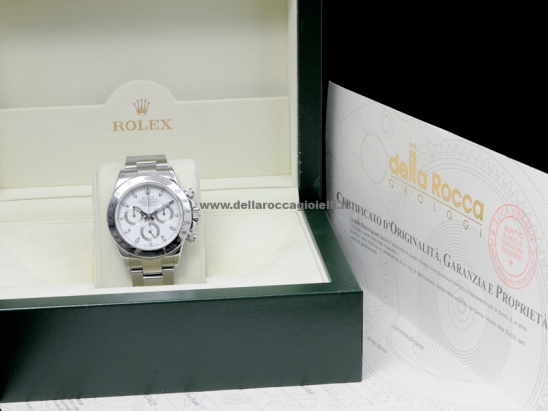 Rolex Cosmograph Daytona RRR White/Bianco  Watch  116520